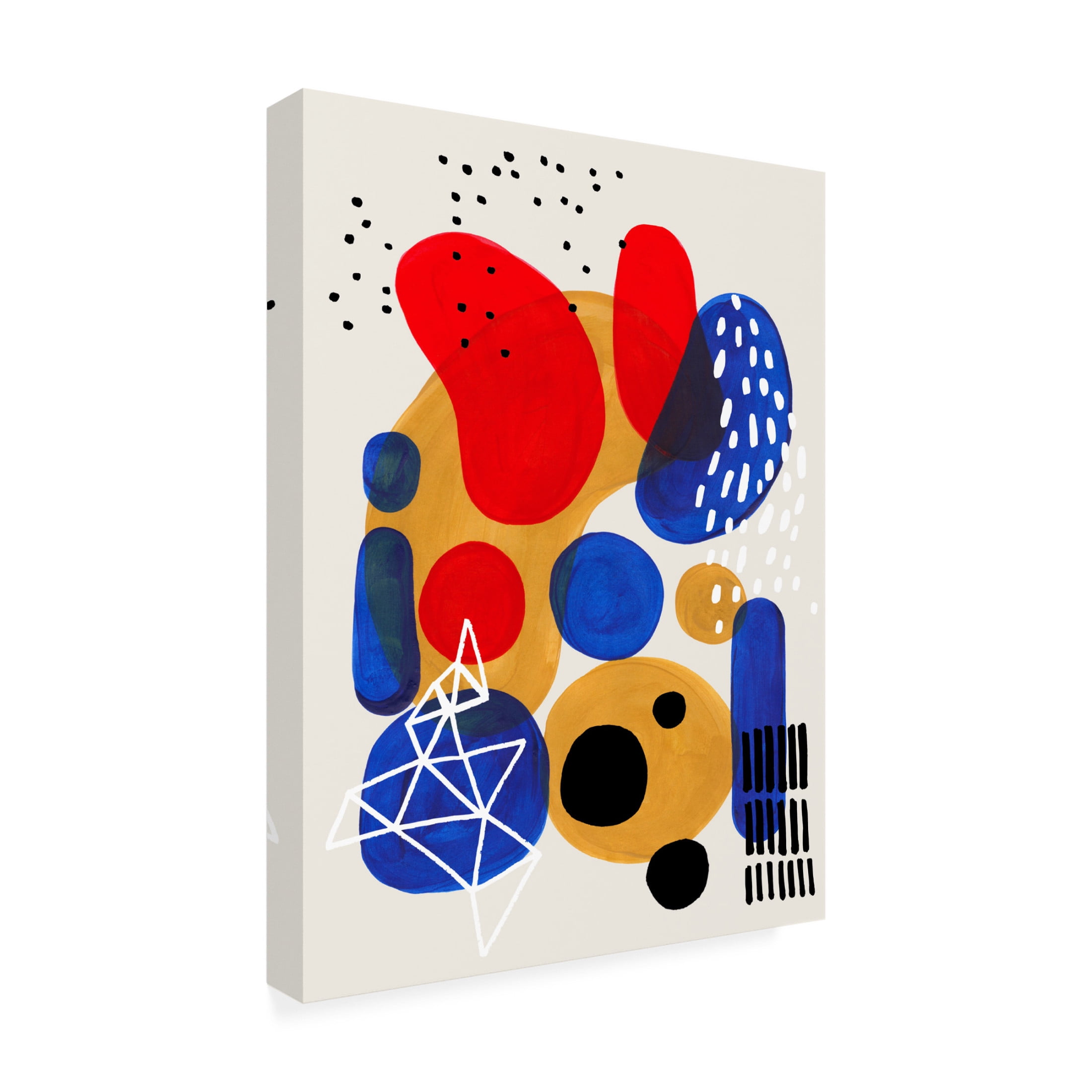 Trademark Fine Art Ejaaz Haniff Primary Fun Canvas Wall Art
