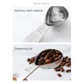 thumbnail image 6 of Coffee Measuring Spoon, Stainless Steel Scoop, 15ml 30ml Capacity with Wooden Handle, Polished Mirror Finish Durable Baking and Tea Seasoning Kitchen Tool, 6 of 7