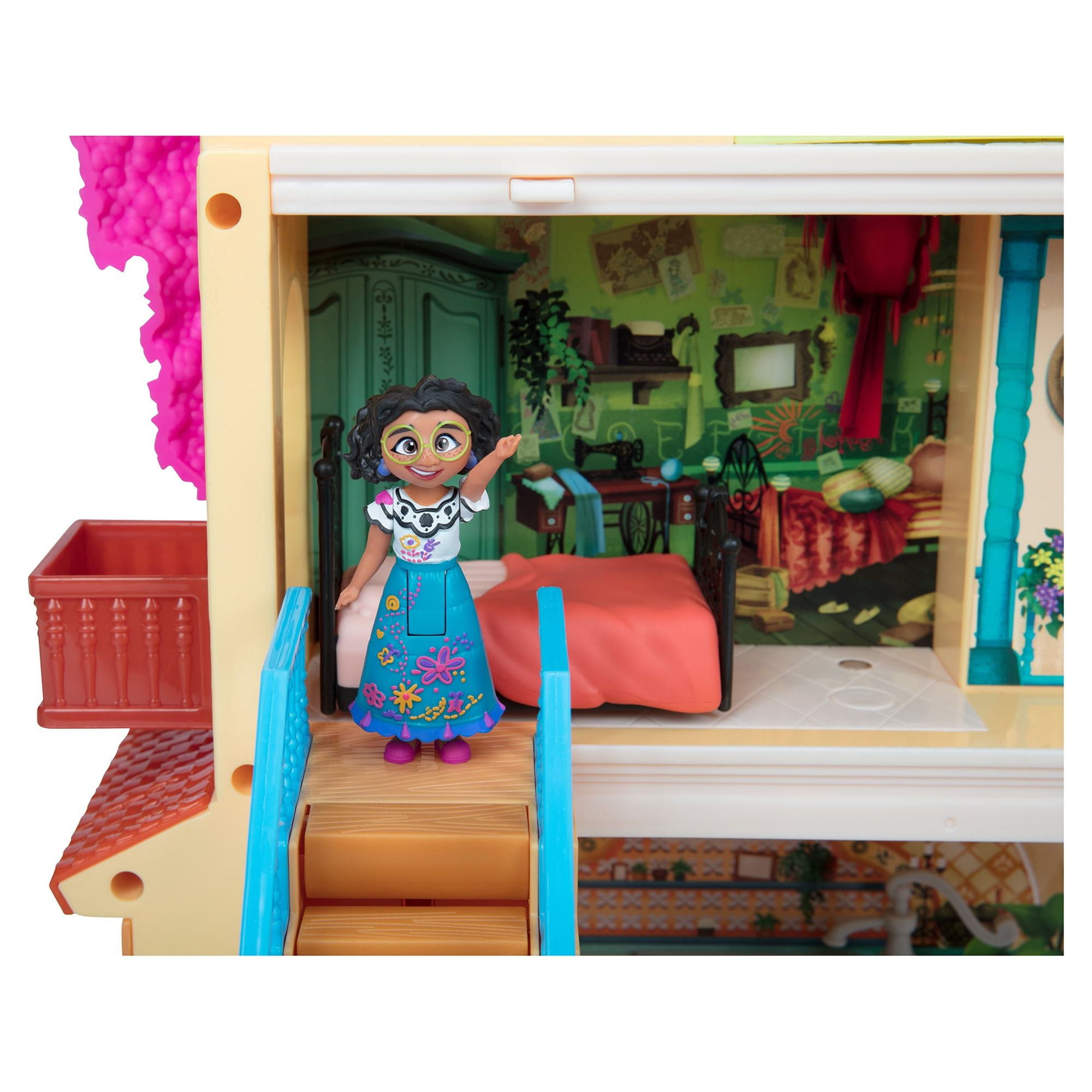 Disney Encanto Magical Casa Madrigal Interactive Small Fashion Doll Dollhouse Playset