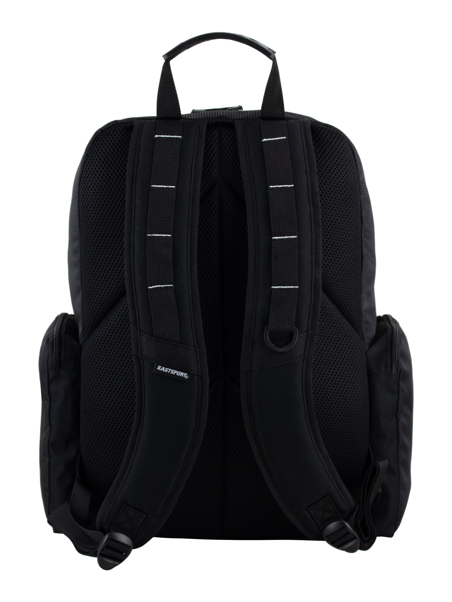 Eastsport Unisex Allegiance Expandable Recycled Backpack, Black