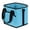 Blue, variant on YIGOUMY-Foldable Travel Beverage Storage Pouch, 4 Compartment Drink Holder Bag, Durable Portable Drink Carry Organizer for Travel Beach Hiking Daily Outdoor Use (Black)