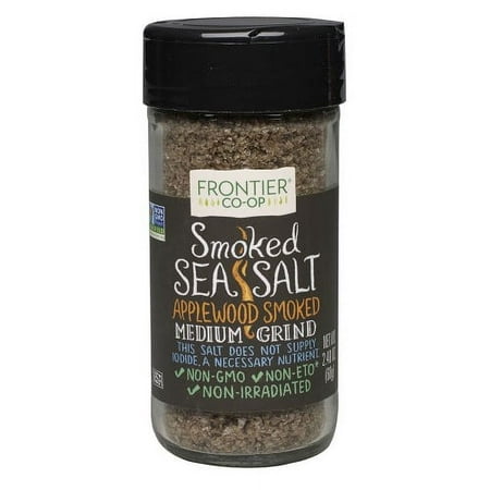 Frontier Co-op Smoked Sea Salt, 2.4 Oz