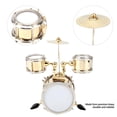 thumbnail image 4 of Miniature Musical Instrument Replica Drum Set Ornament Drummer Gift, 4 of 4