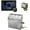 Black / Brushed Bronze, variant on Mr Steam 06C1BNAB000 Isteamx Steam Shower 6Kw Generator Package - White