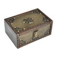thumbnail image 1 of Caja de almacenamiento de joyería decorativa de joyería de madera para el cumpleaños de las fiestas de fiesta, 1 of 9