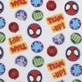 thumbnail image 7 of Marvel Spidey Let's Swing 2-Piece Toddler Fitted Sheet Set, Blue/Red, 7 of 7