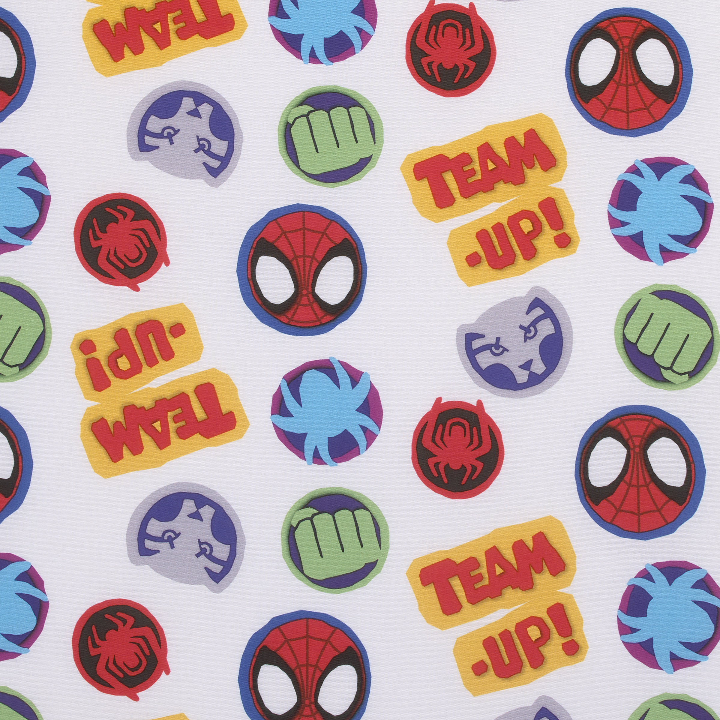 Marvel Spidey Let's Swing 2-Piece Toddler Fitted Sheet Set photo 6