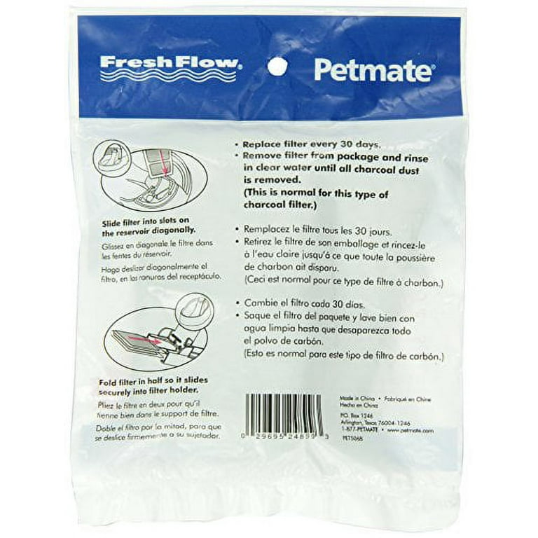 Doskocil Petmate Fresh Flow Replacement Charcoal Filter Doskocil Petmate Fresh Flow Replacement Charcoal Filter