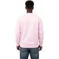 thumbnail image 4 of Milltex Unisex Crewneck Sweatshirt, Casual Fleece Cotton Blend Pullover, Regular Fit Long Sleeve Sweatshirt for Men & Women, Everyday Wear - LightPink, 4 of 4