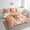 Orange, variant on Erosebridal Kawaii Guinea Pig Bedding Sets Twin Size,Bling Sequin Print Comforter Sets With Sheets,Crystal Room Decorative,Reversible,Breathable,7Pcs