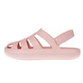 thumbnail image 5 of FOAMWALK Girl's EVA Slides Fisherman, Buckle Clogs Kids Cloud Slides - Slip On Sandals for Girls Little Kid, Blush, 13, 5 of 10