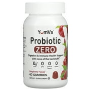 YumV's Probiotic Zero, Raspberry, 60 Gummies