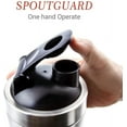 thumbnail image 3 of Bouteille Shaker avec Rangement pour Poudre, Bouteille Shaker en Acier Inoxydable avec Fouet Métallique, Sans BPA, 3 of 6