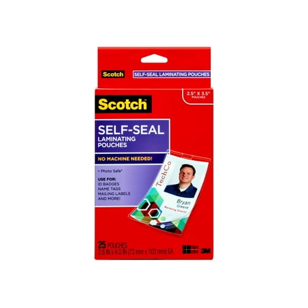 laminating scotch pouches
