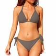 thumbnail image 2 of MSJUHEG Women's Bikini Bikini Bathing Suits Womens Bathing Suits 2 Piece Tankini Sets for Women Two Piece Swimsuit Bathing Suit for Women Bikini Womens Bikini Swimsuits Coffee S, 2 of 7