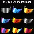 thumbnail image 2 of Para AGV K5 K5S K5-S K3SV K1 K1S Compact ST Casco de motocicleta Visera Lente Protector Gafas Cara completa Pasador Accesorios Para Moto Casque, 2 of 5