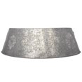 thumbnail image 4 of Holiday Time 2-Piece Construction Metal Tree Collar, Galvanized White Wash Finish, 27 inch, 4 of 6