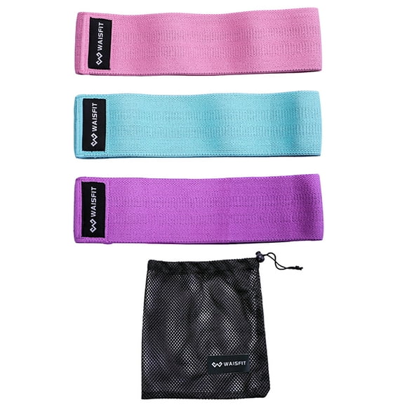 3pcs Body Building With Storage Bag Yoga Resistance Band For Legs Butt Portable