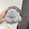 thumbnail image 1 of Adornos colgantes, regalos de decoración, decoración colgante, disfraz, lindo colgante, llavero para coche, accesorios para bolsos, colgante de bola de terciopelo suave, juguete de conejo nutria de pe, 1 of 1