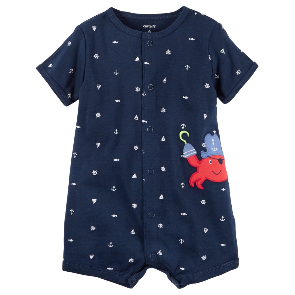 baby pirate romper