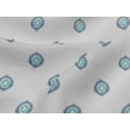 thumbnail image 4 of oneOone Viscose Jersey Fabric Circle Ikat Print Sewing Fabric BTY 60 Inch Wide, 4 of 4