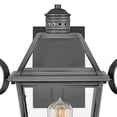thumbnail image 4 of 2770BLB-SCR Hinkley Lighting Nouvelle - 1 Light Small Outdoor Wall Lantern in Traditional Style - 37 Inches Wide by 18.5 Inches High, 4 of 6
