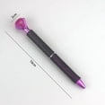 thumbnail image 3 of Diamond-encrusted pen, ballpoint pen, diamond-encrusted marking pen(2-piece set), 3 of 4