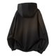 thumbnail image 4 of MHFRRA Sudadera con Capucha para Hombre: Chaqueta de Otoño, Cárdigan Informal de Gran Tamaño con Capucha y Cremallera Negro, 4 of 4