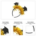 thumbnail image 3 of unbranded 2Ud Accesorios Para En Negro Con De Sombrero Certificado Para Graduaciones, 3 of 8