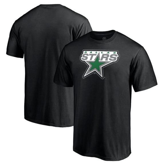 Men's Black Dallas Stars Special Edition Secondary Logo T-Shirt