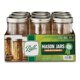 image 1 of Ball, Glass Mason Jars with Lids & Bands, Wide Mouth, 24 oz, 9 Count