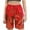 Red, variant on fatyb Boys Girls Shiny Shorts Casual Knee Length Glitter Shorts Sparkly Party Club Short Pants for Kids