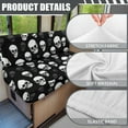 thumbnail image 6 of FOR U DESIGNS Skull Pattern 2 Pcs RV Dinette Cushion Covers Replacement RV Dinette Booth Seats Cover Elastic Sofa Chair Cover Furniture Protector for RV Camper Car Bench, 6 of 7