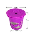 thumbnail image 4 of Filtro de cápsula de café taza de filtro ecológica para utensilios de cocina para el hogar (púrpura), 4 of 4