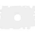 thumbnail image 4 of 10"W x 6 5/8"H x 2"ID x 3 1/2"C x 1"P Novo Architectural Grade PVC Contemporary Ceiling Medallion, 4 of 5