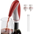 thumbnail image 1 of Aireador de vino eléctrico Rouge, vertedor de vino, decantador de vino recargable 3 en 1, dispensador, envasador, forma de pingüino, regalos para amantes del vino, 1 of 5