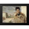 thumbnail image 2 of Boccioni, Umberto 18x14 Black Modern Framed Museum Art Print Titled - Self-Portrait, 2 of 5