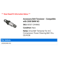 thumbnail image 2 of Accessory Belt Tensioner - Compatible with 2008 BMW M3, 2 of 2