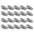 thumbnail image 1 of Hangers Clips 20/40 Pack Pants Hangers Non-Slip Clips  Strong Finger Clips Perfect for Pants Suit Skirt Hanger, 1 of 9