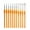 Orange, variant on BotaniNest 11 Pcs Miniature Detail Paint Brush Set With Natural Wood Handle Miniature Paint Brushes Small Fine Detail Paint Brush Ultra Fine Tip Art Paintbrush Sets For Acrylic Painting (1
