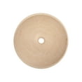 thumbnail image 3 of Eden Bath Travertine Bowl Stone Circular Vessel Bathroom Sink, 3 of 17