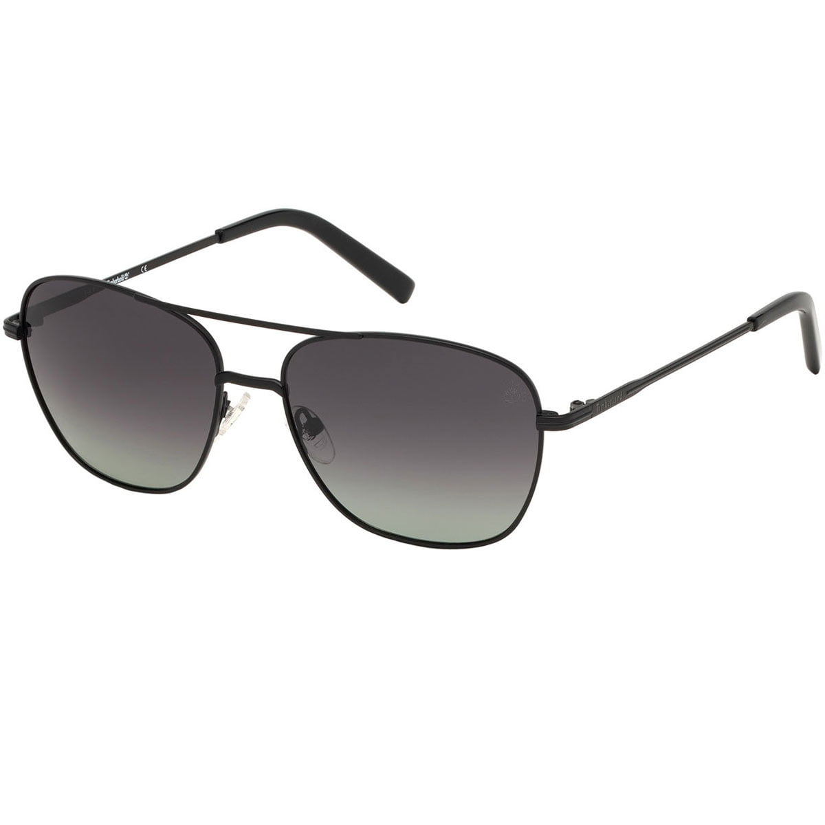 Timberland TB9178 5702D Men's Matte Black Metal Frame Sunglasses ...
