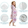 thumbnail image 7 of Classic Princess Pattern Hooded Bath Towel，50"x30" for Ages 3 To 12 Kids, Quick Dry Lightweight Soft Microfiber Hood Beach Towel Cover Up for Kids, 7 of 7
