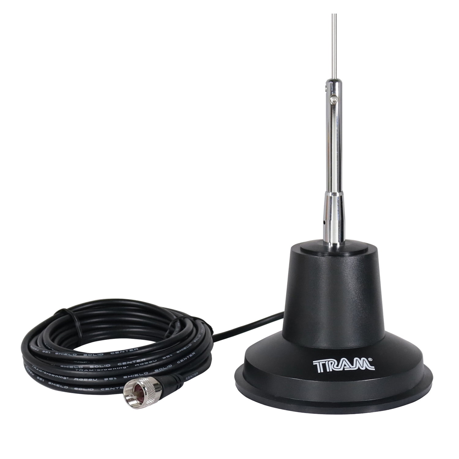 Tram 500-Watt 26-MHz to 30-MHz Heavy-Duty Trucker CB Magnet Antenna Kit