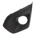 thumbnail image 1 of Black Fog Light Cover Front Bumper Bezel Replacement for   2012-2014, ABS Material, for   Fog Light Grille, 1 of 8