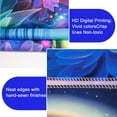 thumbnail image 2 of Y YUNHSOM UV Reactive Waterfall Tapestry Blacklight Glow Wall Hanging for Bedroom Aesthetic Decor(51" x 59"), 2 of 8