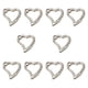 thumbnail image 5 of 10 piezas de ganchos de resorte para llaveros, accesorios de metal, hebilla de llavero DIY Blanco, 5 of 9