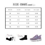 BOCCA Women’s Air Cushion Running Shoes – Shock Sneakers with Breathable Mesh, Training Shoes for Walking, Jogging & Casual Wear