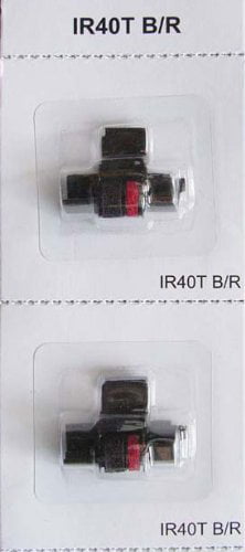 1 PK Casio HR-100TM HR-100TM Plus HR-150TM Calculator Ink Roller Black/Red 