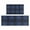 Dark Blue Christmas, variant on Dark Christmas Drink and Cookie Pattern Kitchen Rugs Sets Of 2,Anti Fatigue Kitchen Mat Rugs Non Slip Washable,Decorative Kitchen Floor Mats for Kitchen,Sink,Laundry,17"x30"+17"x47"